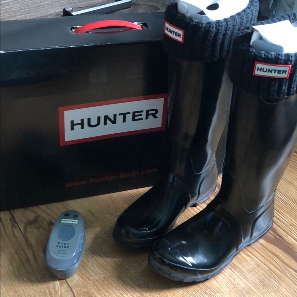 Hunter rain boots